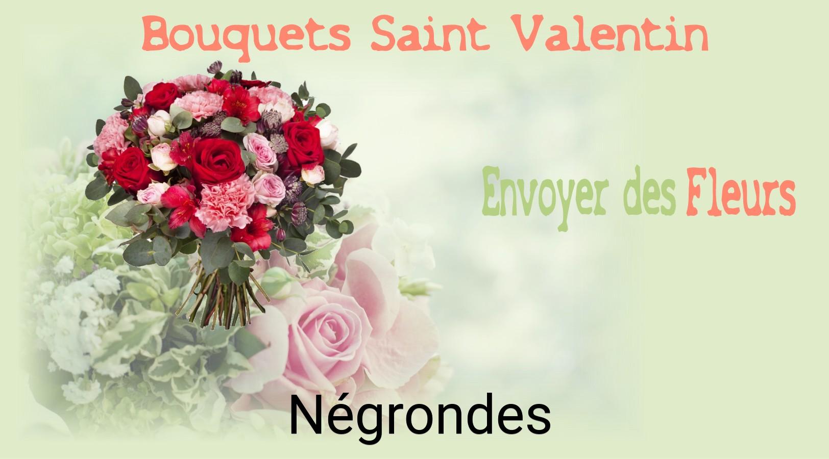 Roses de Saint-Valentin livrées à Négrondes
